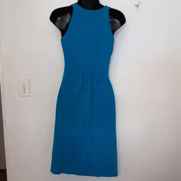 Calvin Klein sleeveless blue dress - Picture 4 of 4